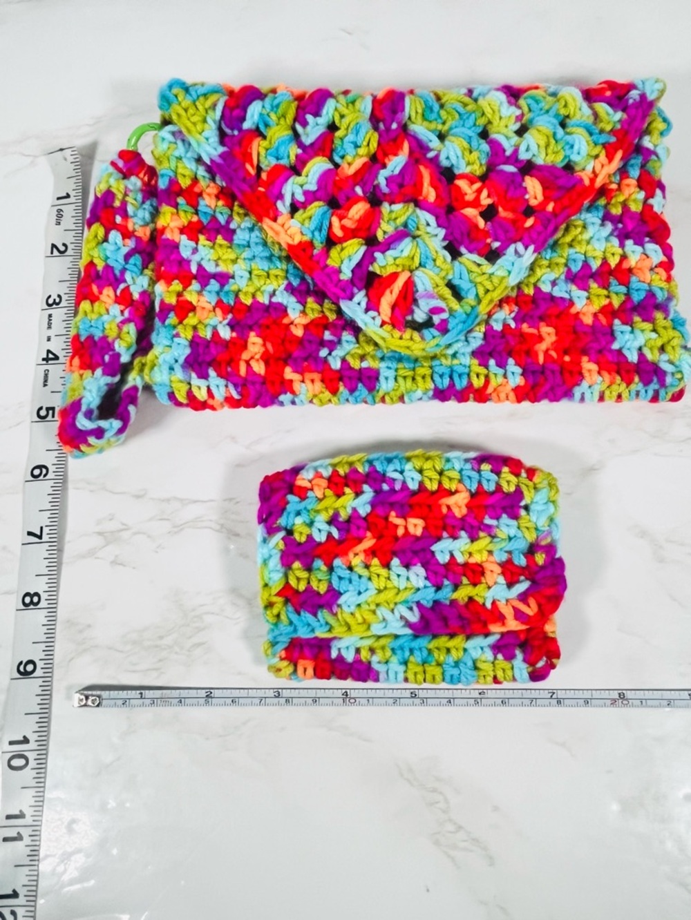 Fiesta Crochet Wristlet & Card Holder - Picture 7 of 7